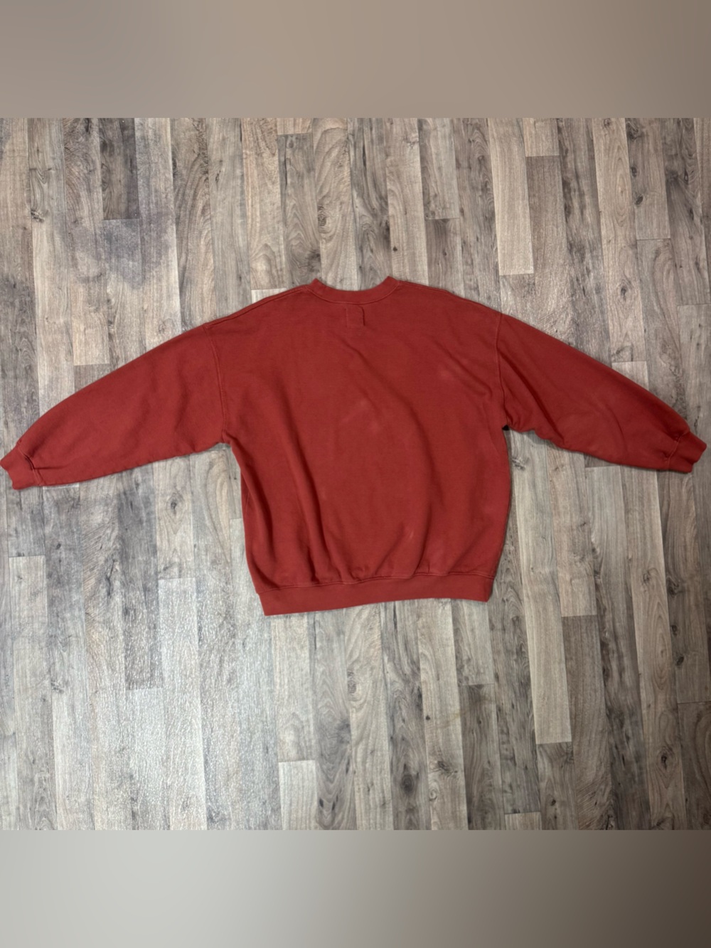 Billabong Large Blessed By Moonlight Sweatshirt Rust Boho Celestial Crewneck - Picture 2 of 6